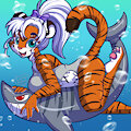 Brigitte  tigershark by caramel-kitteh