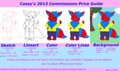 CASSY'S 2013 PRICE GUIDE!!!