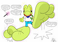 Montopian Magic Happy Feet (1/6) (Reupload from FA) by Feetgrowthlover2