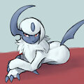Absol Lounging
