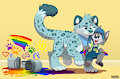 Pic 14 colorful wall by KoidelCoyote