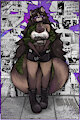 minerva // punkrock tanuki by molteyr