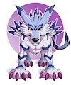 A Strong Garurumon by Jarfox