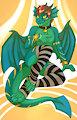 Cute dragon by KellWolfik