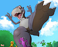 Big, Bad Sharptooth [by Rai-kun] by Pyronlilmander
