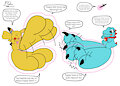 Miya And Hikiru's Magic Big Happy Feet (Reupload from FA)