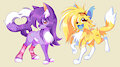 Carebear sparkledogs WIP