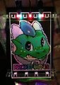 Brokenwing's prototype full-color acrylic etched glowing con badges