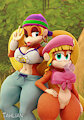 Tiny and Dixie