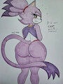 06/17/2023 - Purple Booty by rigeldraws