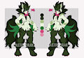 ARCANINE x MEOWSCARADA ADOPT - $20 SB by astrodrakadopts