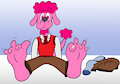 Nestor's wiggly toes
