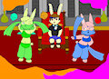 The Dancing Moogle Girls by Inktail