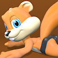 [3D] Conker in briefs