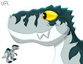 Greta the Ginormous Giganotosaurus Plush (JW - Headbust)