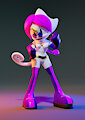 Lacie The Charmeleon [3D Character Commission] by SMPTHEHEDGEHOG