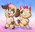 Commission - Pilou and Mimi