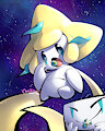 Jirachi eating the earth