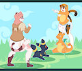 Pok&eacute;Plush Battle