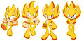 Four universes of Bare Super Sonics by hker021