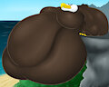 Mighty Eagle Protecting The Island