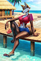 Sitting Pretty - By Flessia