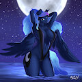 Moonlit Bikini by BrushStroke