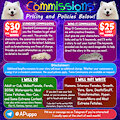 2023 Commission Price Sheet by Birdpup