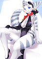 Rivet with a sexy dress