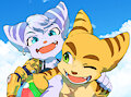 Ratchet & Rivet's vacation by darkfist