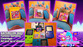 Fursona Gameboy Badges for AC Pick Up or Shipped by JawbreakerXD