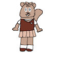 Lolliie Squirrel's Normal Outfit