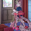 Relax & Watch Some Cartoons by ChronoKitten