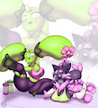 💚💜(PROMO) SLOT (10-10) -closed-💜💚 by Grucholinyx1