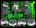 Oliver the 'Bio-Bunny' Reference Sheet 2023 (NMA) by BioBunni