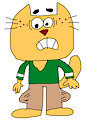 Sir Dudley Ding Dong Wearing Brown Pants