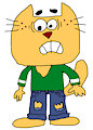 Sir Dudley Ding Dong Wearing Ripped Jeans