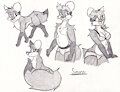 Fursona Variants by Simonov
