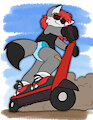 The Cool Kid on the Block by WittleWolfyKotaAD