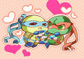 Leo? + Raph?? by cuculezaki