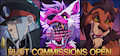 Bust comms open!