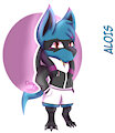 Alois Lucario Chibi by DennHaze