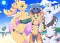 Fun Time in the Beach
