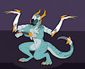 Stabby Raptor by Iceshadow
