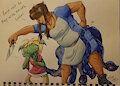 Octomama protects me by Starrbar