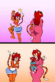 Teen Odile meets her future self!