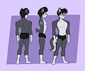 Jason Klein ref sheet by thestooge