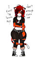 Odile back in her goth phase
