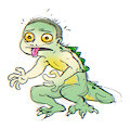 he is becoming a lizard