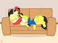 Sleeping Sofa Chus -By NazzNikoNanuke-